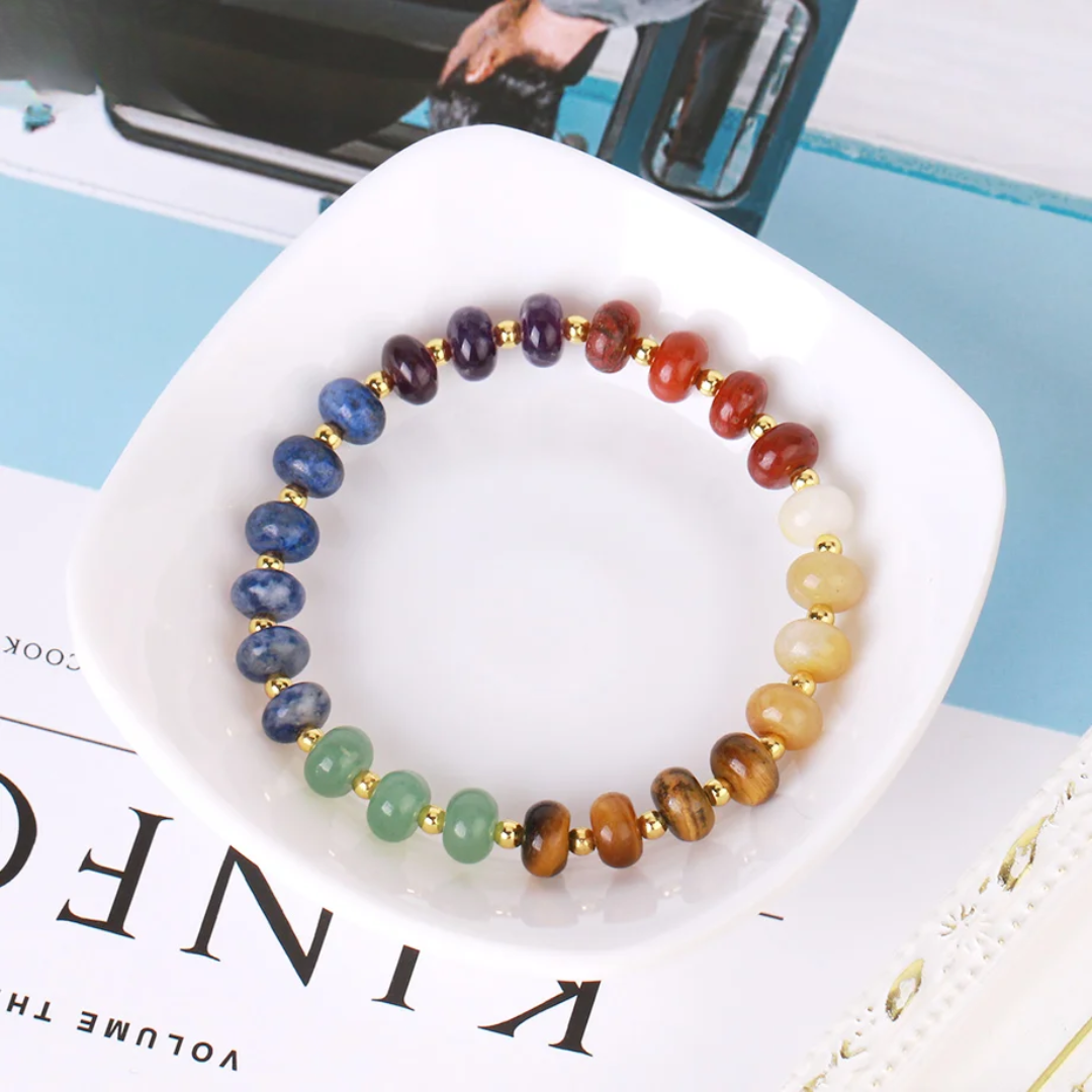 Bracelet Cristaux des 7 Chakras