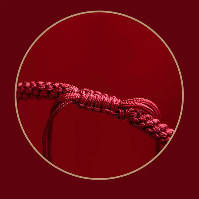 Bracelet rouge avec cinabre : Protection et vitalité