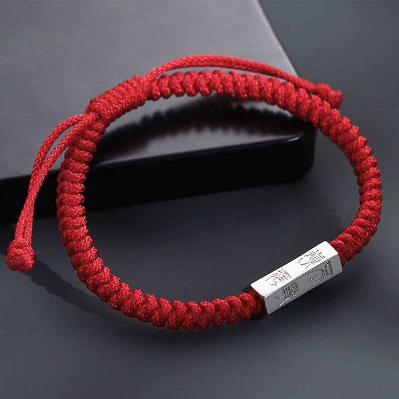 Bracelet Rouge Gardien : Force, Foi et Protection