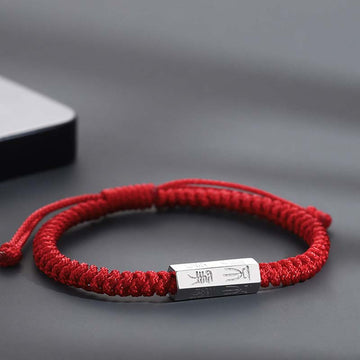 Bracelet Rouge Gardien : Force, Foi et Protection