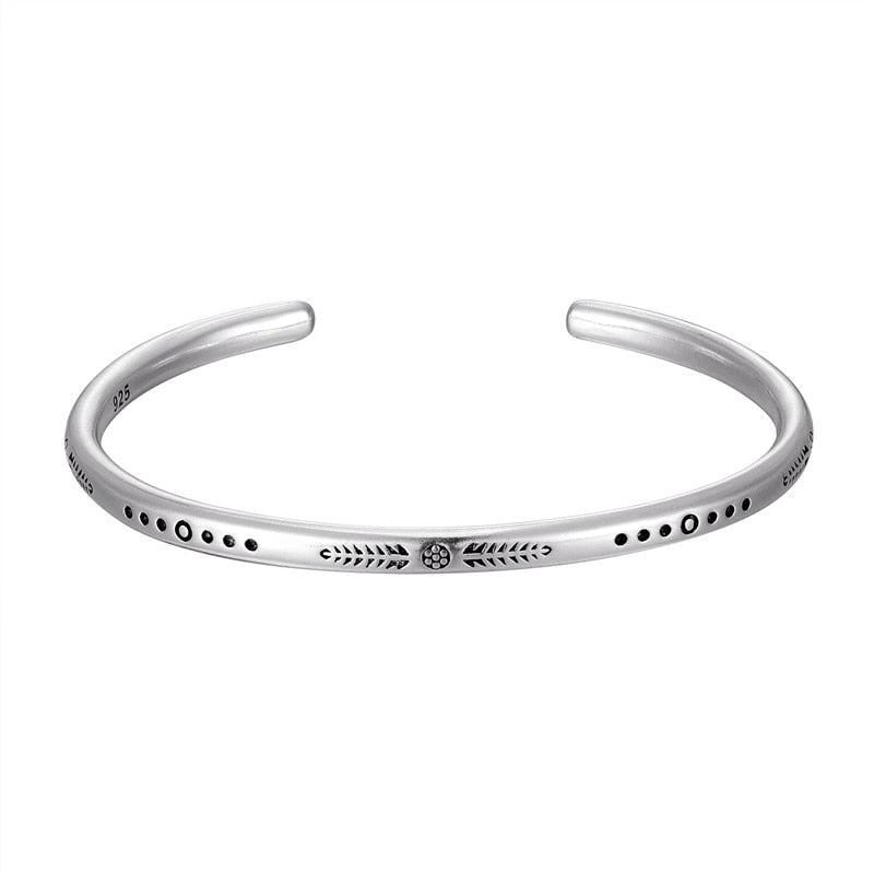 Ensemble Bouddhiste du Courage - Bracelets + Bracelet en Argent Tibétain