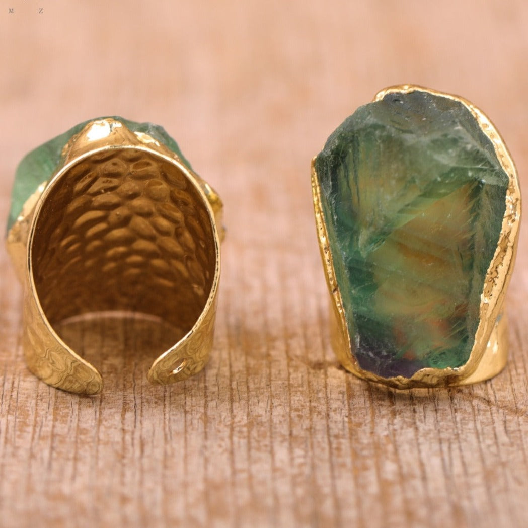 Bague d'Attraction en Jade Australien