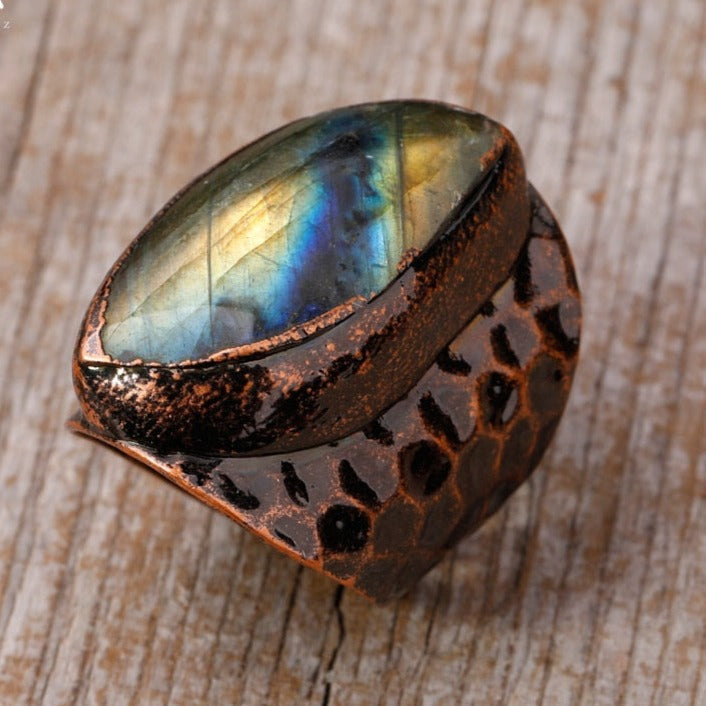 Bague de l'Intuition Labradorite