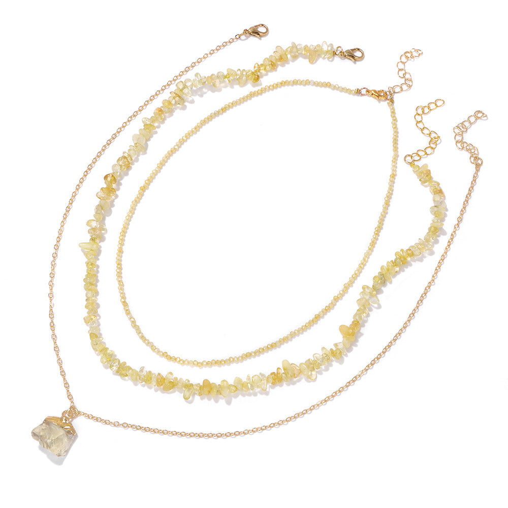 Collier Choker en Pierres Naturelles