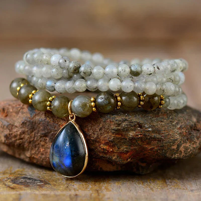 Collier Bracelet Labradorite